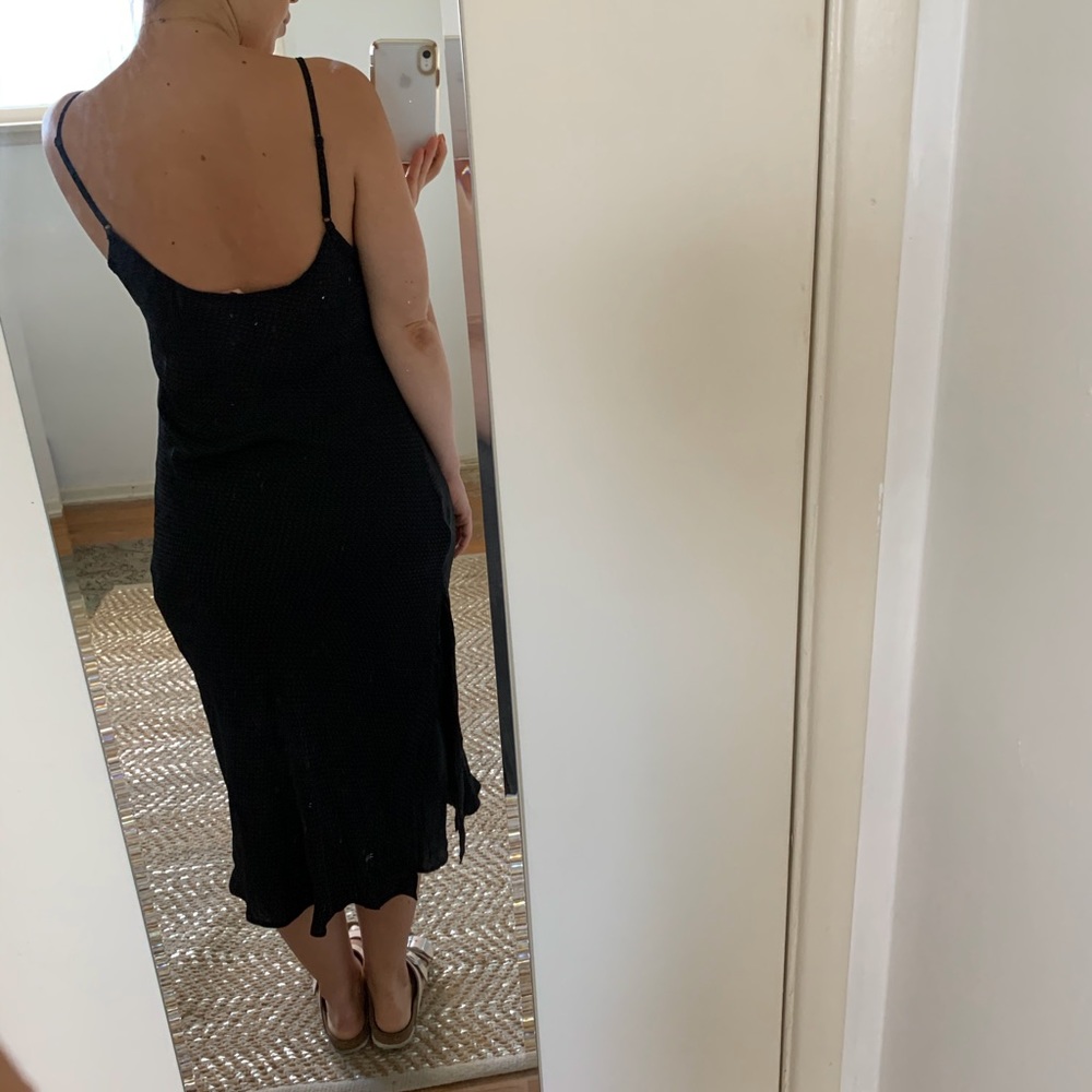 Cali Dreaming black slip dress 🖤